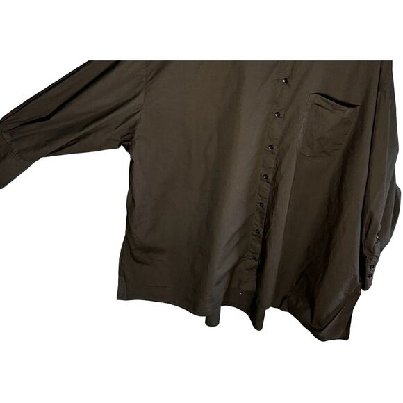 STUDIO UNTOLD WOMEN BLACK Oversized Collared Shirt Dress SIZE 28/30 4XL-5XL - Picture 4 of 15